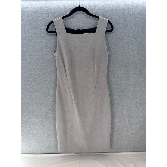 HUGO by Hugo Boss Womens sz 6 Houdstooth Zipper Sheath Dress Business Classic - Picture 2 of 15